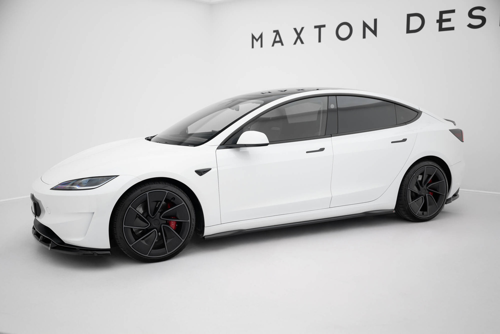 Rajouts Des Bas De Caisse V.2 Tesla Model 3 Performance Mk1 Facelift 