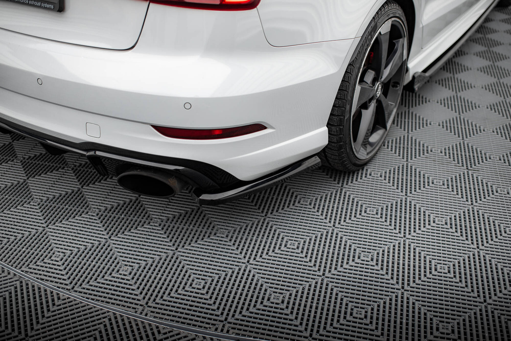 Lames De Pare-Chocs Arrière Latérales V.2 Audi RS3 Sedan 8V Facelift