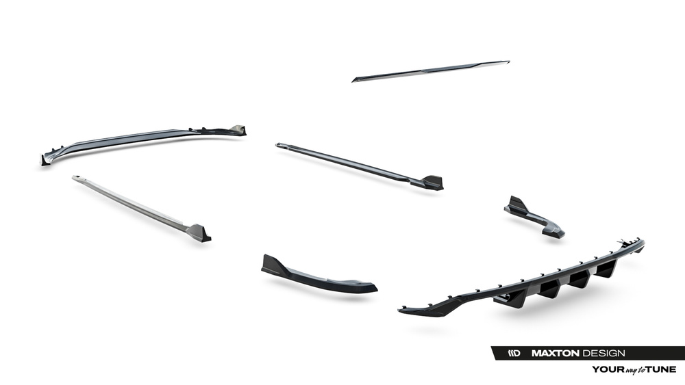 Ensemble Diffuseur Volkswagen Golf R Variant Mk8 Facelift