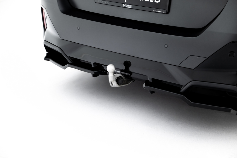 Arriere Splitter (avec une barre verticale) V.1 BMW 5 / i5 M-Pack Sedan / Touring G60 / G61