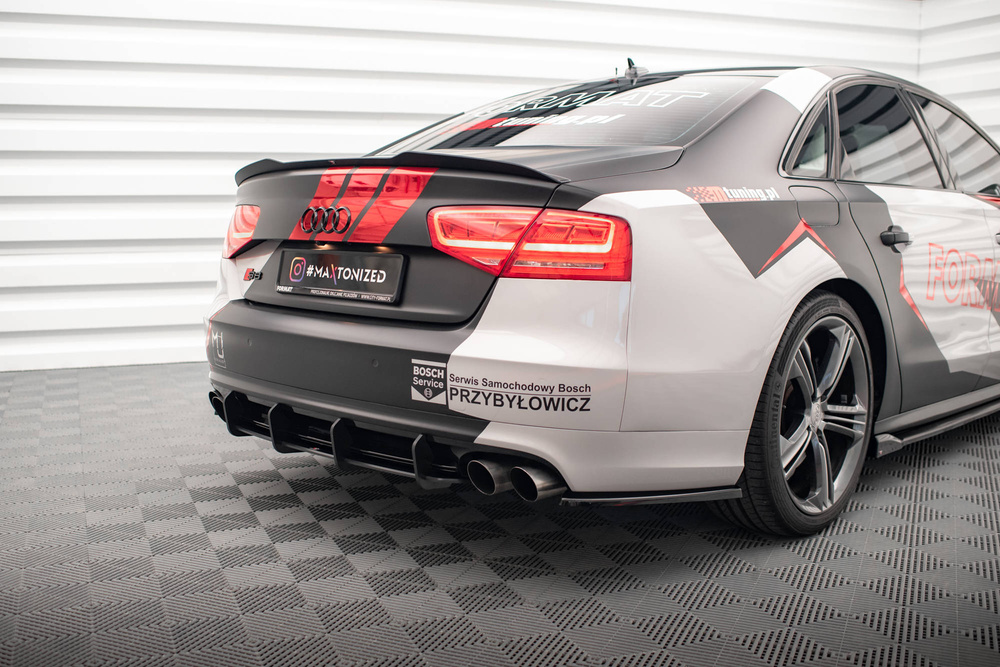 Street Pro Central Diffuseur Arriere Audi S8 D4