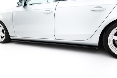 Rajouts Des Bas De Caisse Pour V.1 Audi S4 / A4 / A4 S-Line Sedan / Avant B8 / B8 Facelift