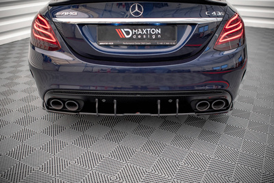 Street Pro Central Diffuseur Arriere Mercedes-AMG C 43 Sedan W205 Facelift