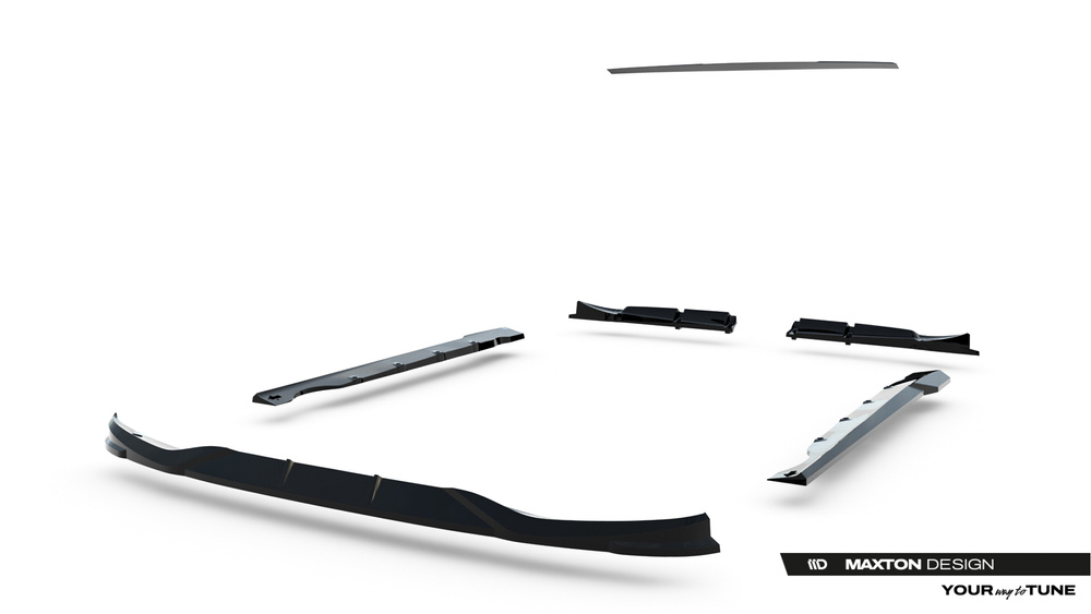 Ensemble Diffuseur Brabus Smart Fortwo C451 Facelift