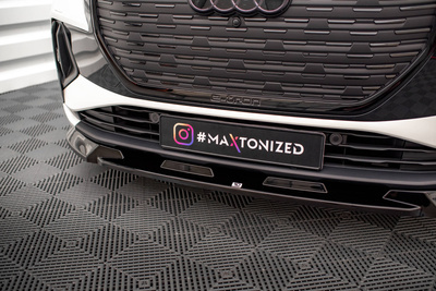 Lame Du Pare-Chocs Avant V.1 Audi Q4 e-tron Sportback S-line Mk1