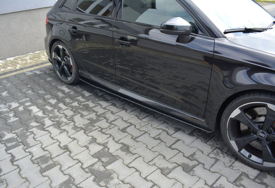 Sport Rajouts Des Bas De Caisse Pour V.1 Audi RS3 8V FL Sportback