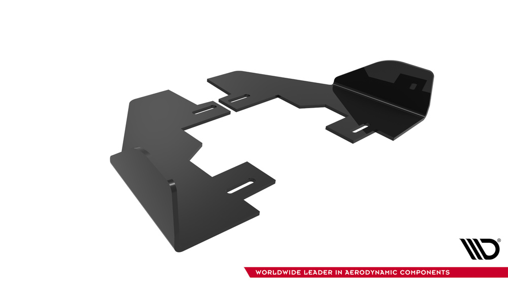 Rear Side Flaps V.2 BMW 1 M-Pack F70