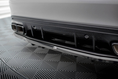 Arriere Splitter (avec une barre verticale) Mercedes-AMG C63 Sedan / Estate W205 Facelift