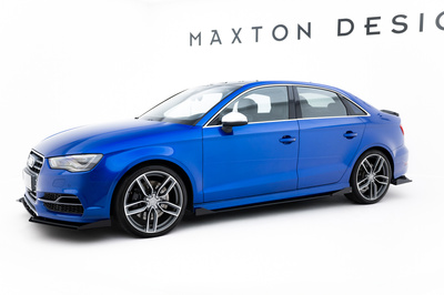 Street Pro Rajouts Des Bas De Caisse + Flaps Audi S3 / A3 S-Line Sedan 8V