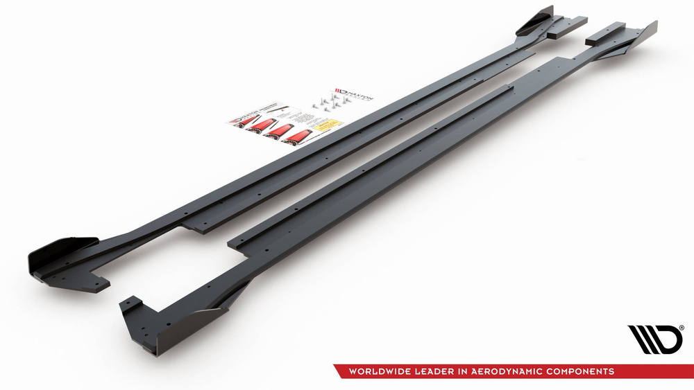 Street Pro Rajouts Des Bas De Caisse + Flaps Volkswagen Arteon R-Line