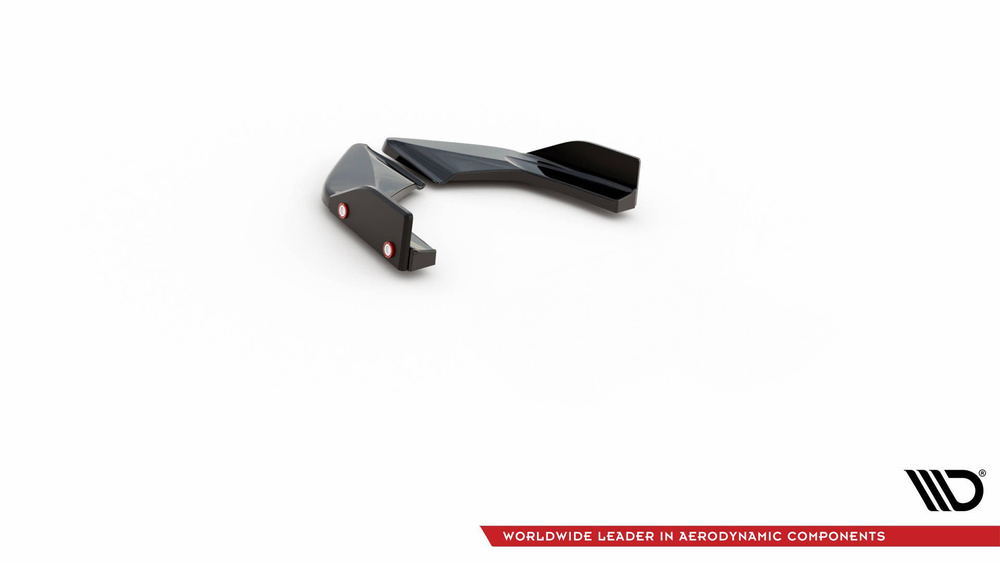 Lames De Pare-Chocs Arrière Latérales V.4 + Ailerons Volkswagen Golf GTI / GTE Mk8