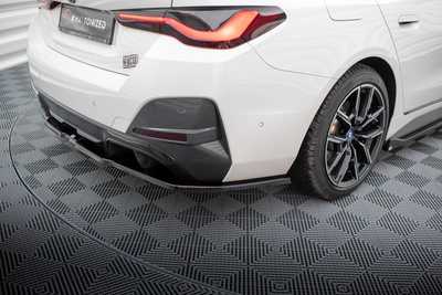 Arriere Splitter (avec une barre verticale) V.1 BMW i4 M-Pack G26