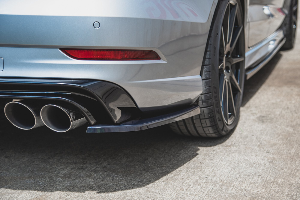 Lames De Pare-Chocs Arrière Latérales V.2 Audi S3 Sedan 8V Facelift