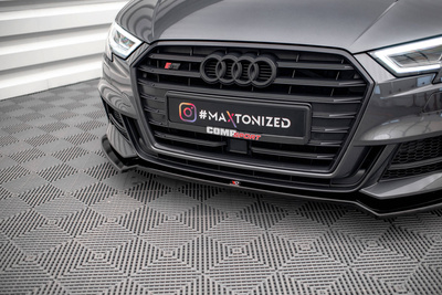 Lame Du Pare-Chocs Avant V.2 Audi S3 / A3 S-Line Sportback 8V Facelift