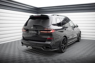 Arriere Splitter (avec une barre verticale) BMW X7 M-Pack G07 Facelift