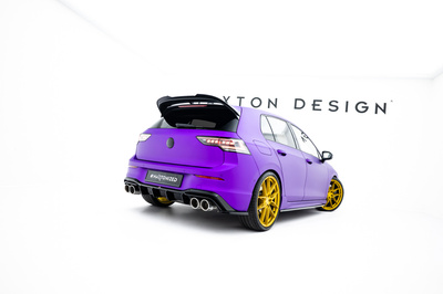 Lames De Pare-Chocs Arrière Latérales V.4 Volkswagen Golf R Mk8 Facelift