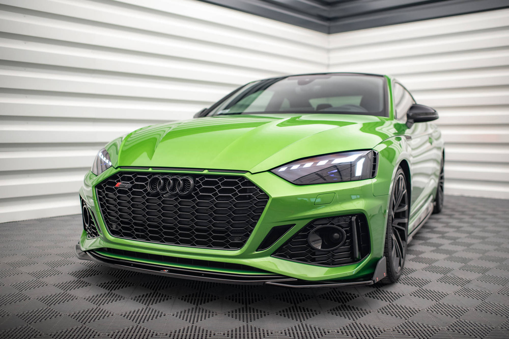 Lame Du Pare-Chocs Avant V.1 + Ailerons Audi RS5 F5 Facelift