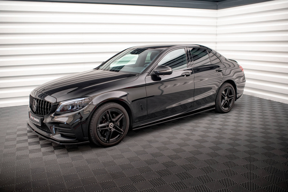 Rajouts Des Bas De Caisse Mercedes-Benz C43 / C AMG-Line Sedan / Estate W205 / S205 Facelift