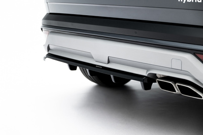 Arriere Splitter (avec une barre verticale) Hyundai Tucson Mk4 Facelift