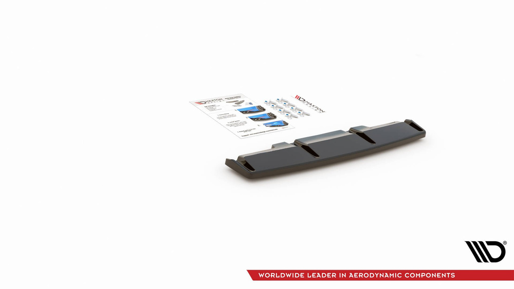 Arriere Splitter Volkswagen Golf R Hatchback Mk8 / Mk8 Facelift