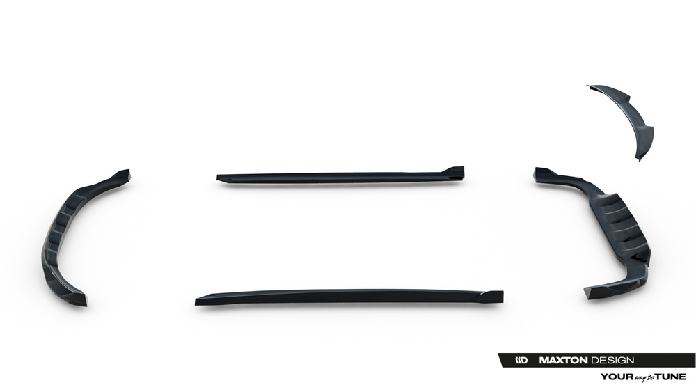 Ensemble Diffuseur Mercedes-Benz GLC Coupe C254