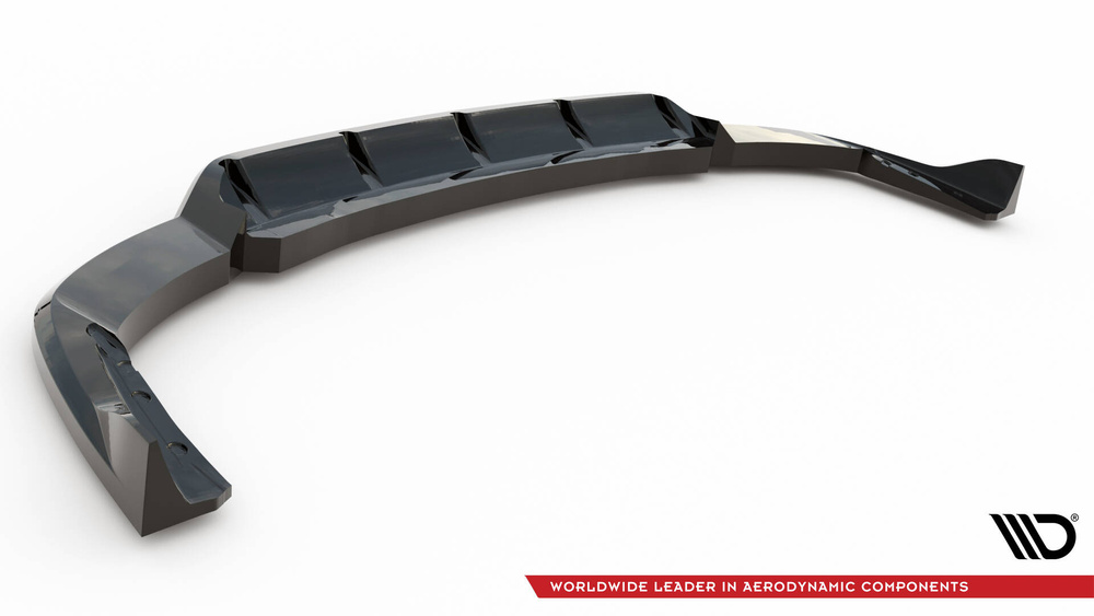 Arriere Splitter (avec une barre verticale) Maserati Grecale GT / Modena Mk1