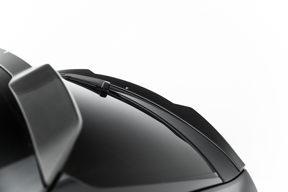 Prepreg Carbon Fiber Becquet de hayon (Plus Bas) Audi SQ8 / Q8 S-Line Mk1 Facelift
