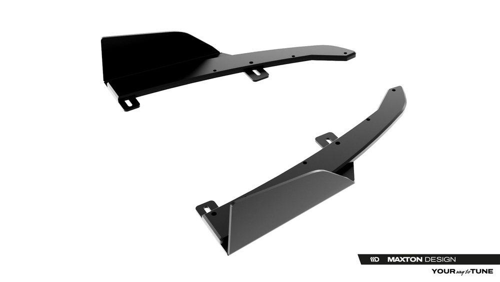 Street Pro Lame Du Pare Chocs Arriere + Flaps Audi S5 Sedan / Avant B10