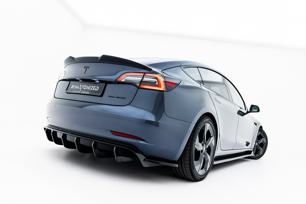 Diffuseur Arrière Complet V.2 Tesla Model 3