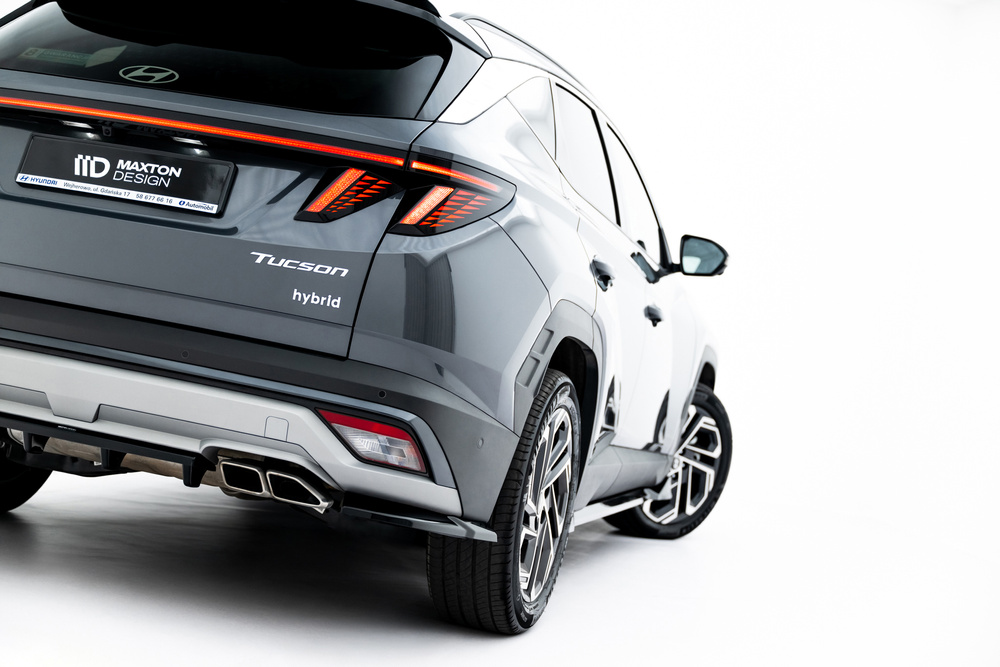 Arriere Splitter (avec une barre verticale) Hyundai Tucson Mk4 Facelift