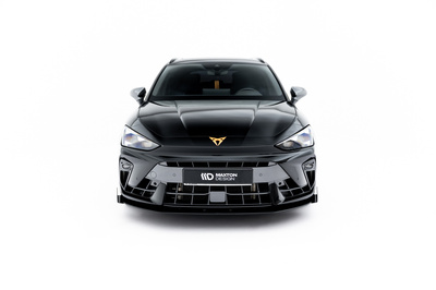Street Pro Lame Du Pare-Chocs Avant + Flaps Cupra Leon ST / Hatchback Mk1 Facelift