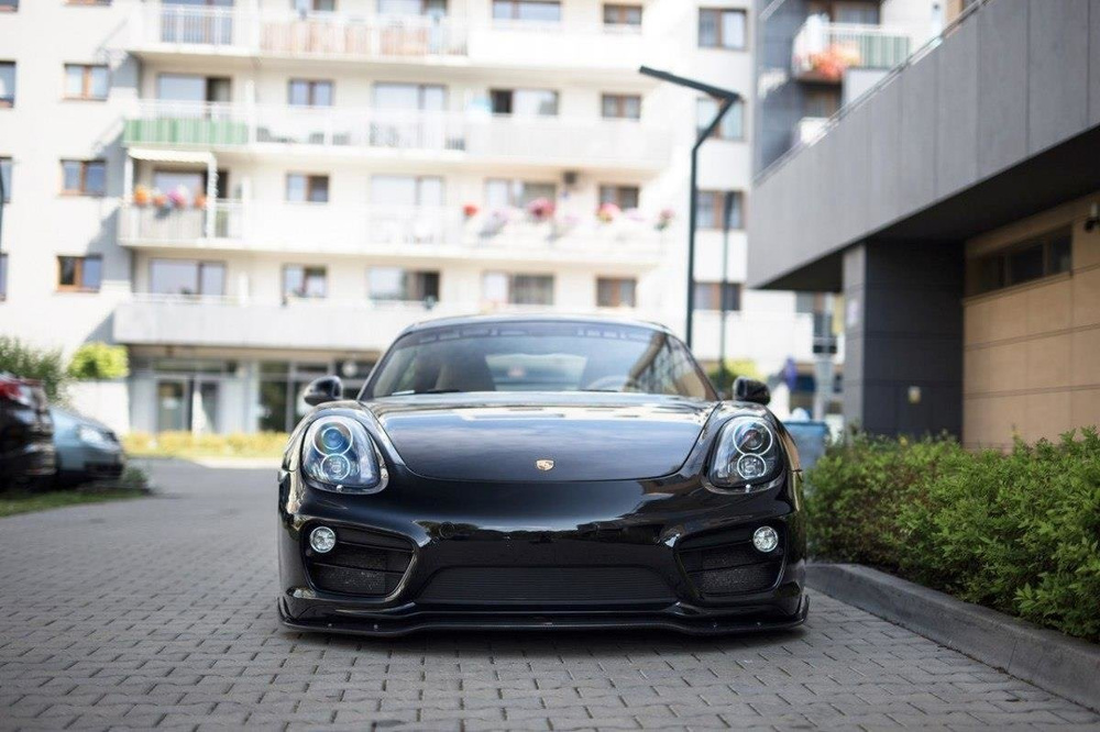 LAME DU PARE-CHOCS AVANT V.1 Porsche Cayman Mk2 981C