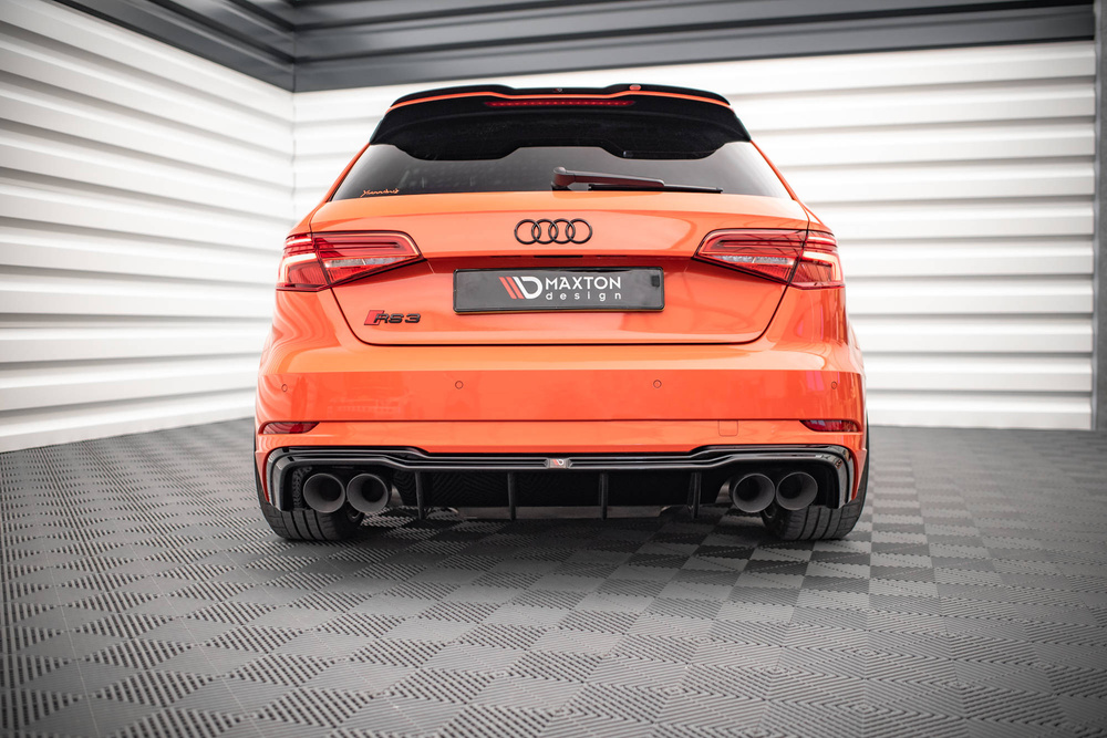 Rajout Du Pare-Chocs Arriere + échappement Milltek Sport Audi RS3 Sportback 8V Facelift