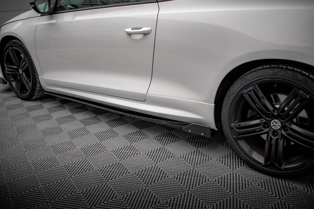 Rajouts Des Bas De Caisse V.2 + Flaps Volkswagen Scirocco R Mk3