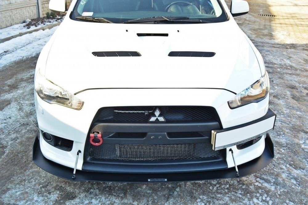 SPORT LAME DU PARE-CHOCS AVANT V.1 Mitsubishi Lancer Evo X