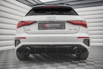 Rajout Du Pare-Chocs Arriere + Faux Pot D'échappement Audi A3 S-Line Sportback 8Y