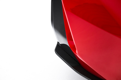 Fibre de Carbone Lames De Pare-Chocs Arrière Latérales Audi RS3 Sedan 8Y Facelift