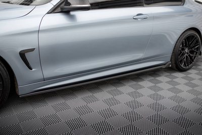 Rajouts Des Bas De Caisse V.2 BMW 4 Coupe / Gran Coupe / Cabrio M-Pack F32 / F36 / F33