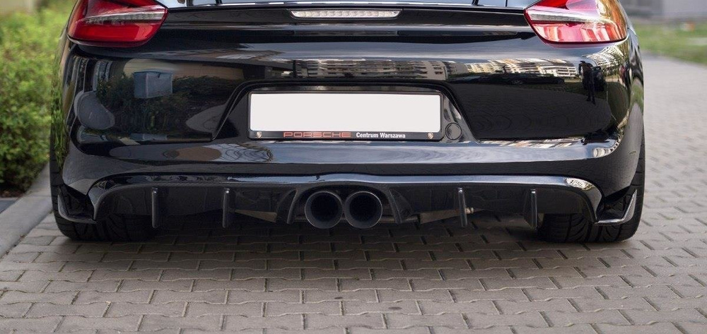 RAJOUT DU PARE-CHOCS ARRIERE Porsche Cayman Mk2 981C