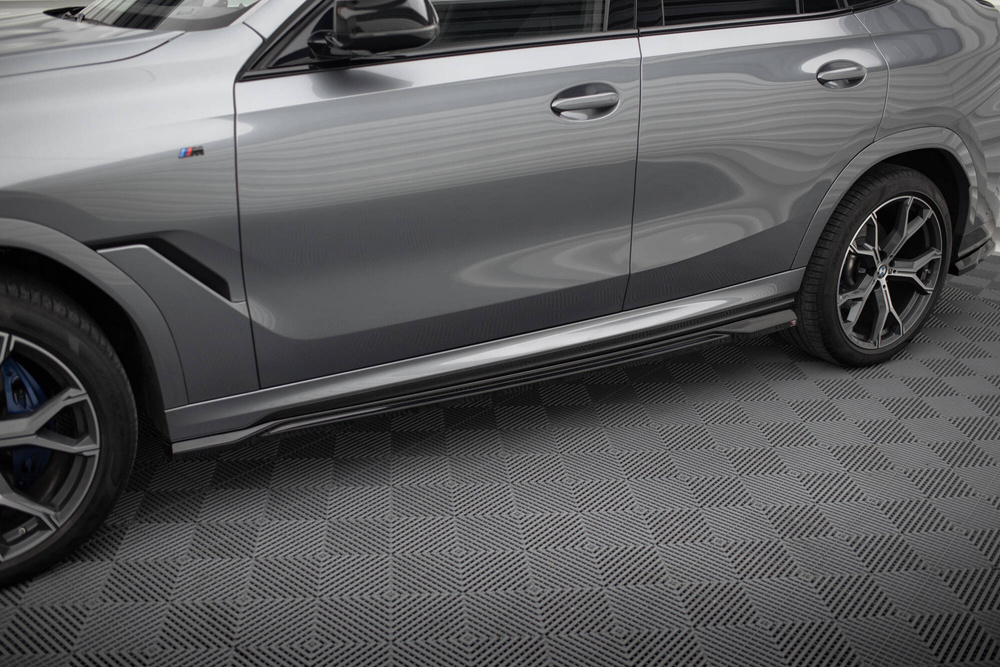 Rajouts Des Bas De Caisse V.1 BMW X6 M-Pack G06 Facelift