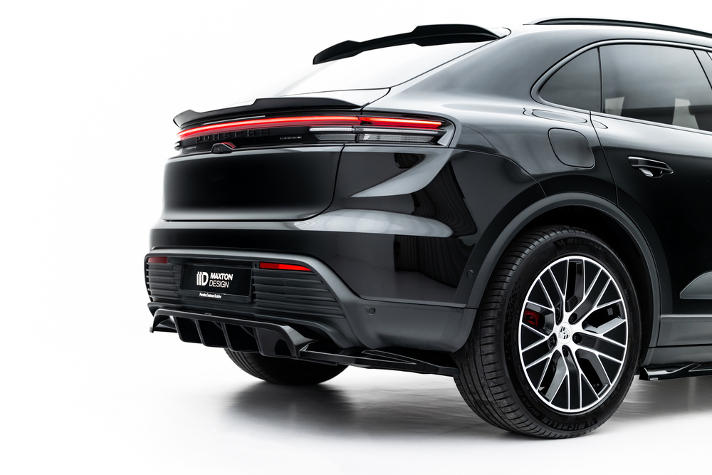 Arriere Splitter (avec une barre verticale) Porsche Macan EV Mk1