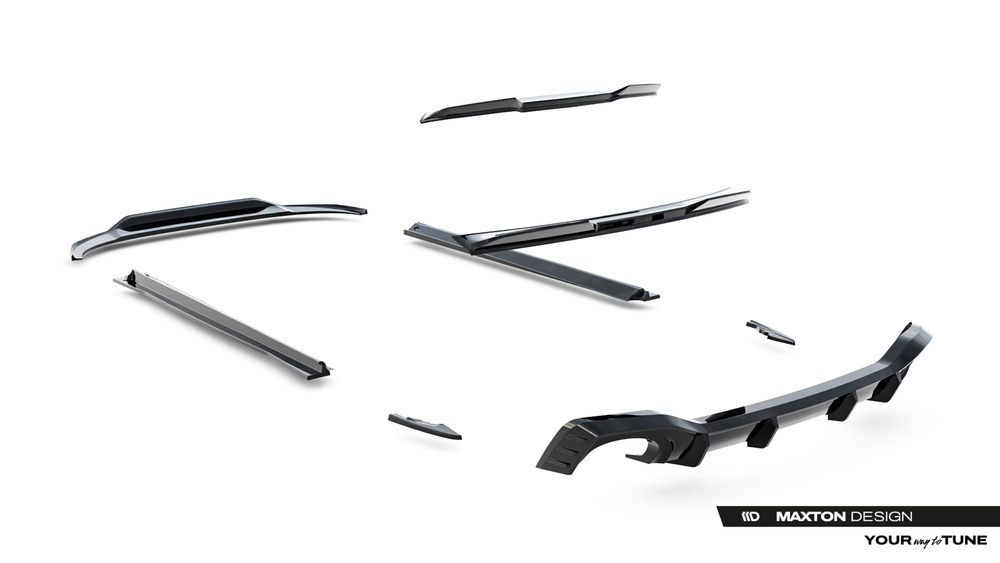 Ensemble Diffuseur Audi RSQ8 Mk1