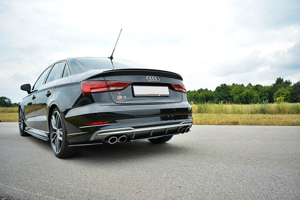 Arriere Splitter Audi S3 8V FL Hatchback / Sportback / Limousine