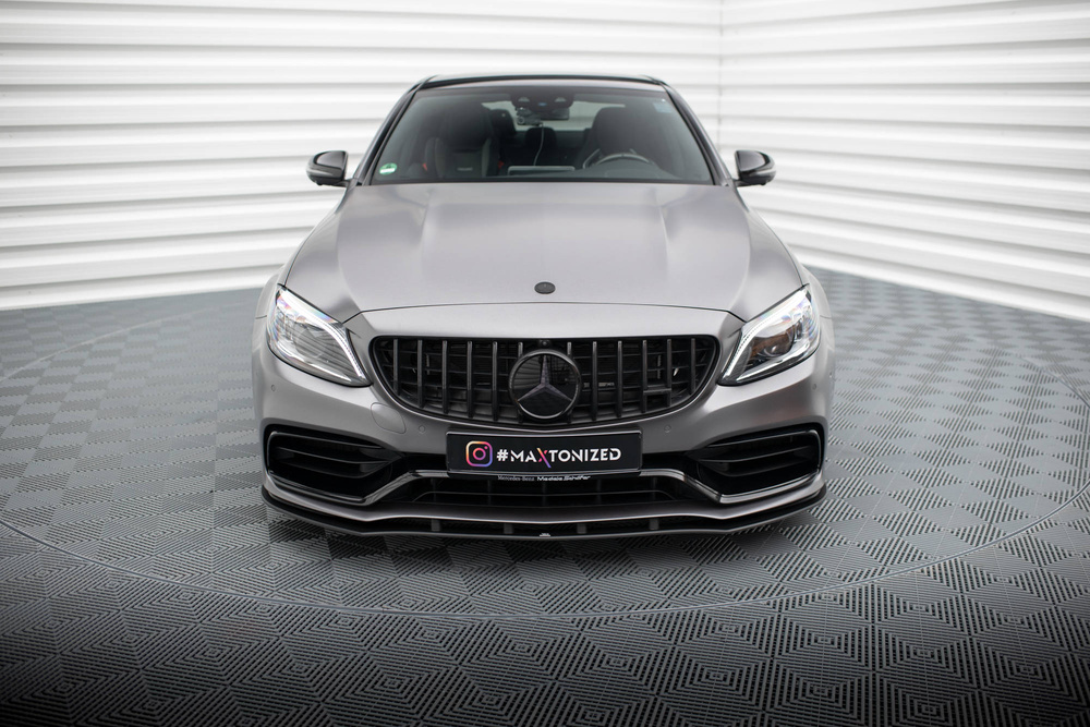 Street Pro Lame Du Pare-Chocs Avant Mercedes-AMG C63 Sedan / Estate W205 Facelift