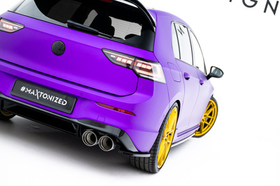 Lames De Pare-Chocs Arrière Latérales V.1  Volkswagen Golf R Mk8 Facelift
