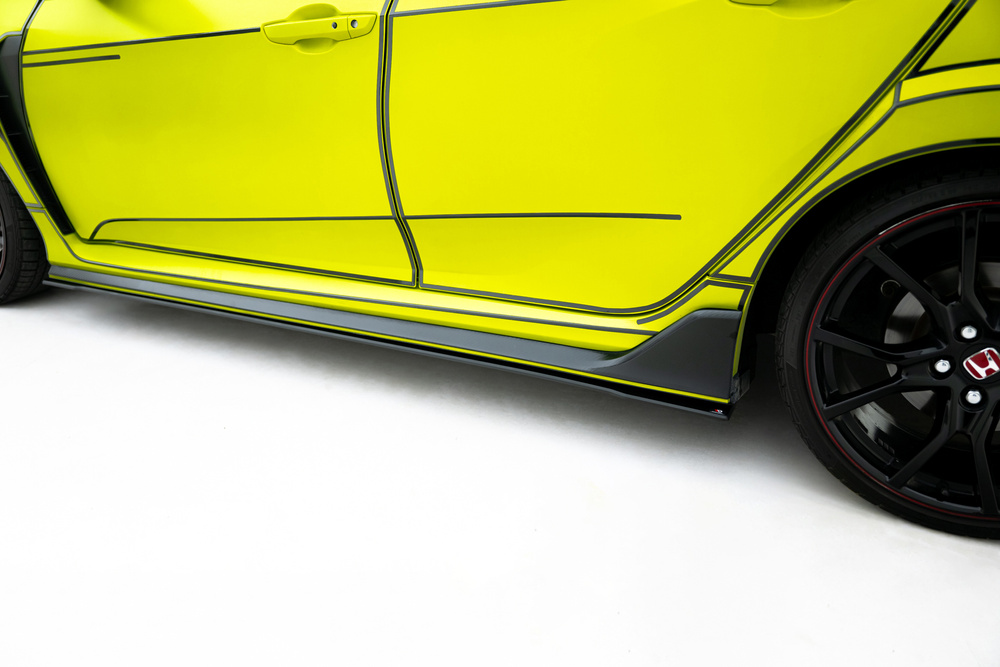 Street Pro Rajouts Des Bas De Caisse V.2 Honda Civic Type-R Mk10 / Mk10 Facelift