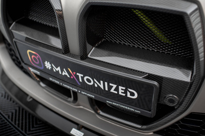 Fibre de Carbone Avant Grill BMW M4 G82  / M3 G80