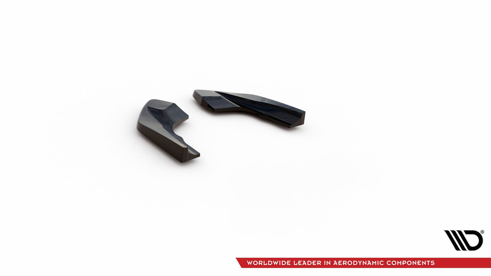 Lames De Pare-Chocs Arrière Latérales V.2  Volkswagen Golf R Mk8 Facelift