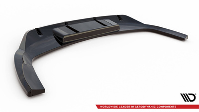 Arriere Splitter (avec une barre verticale) Audi Q4 e-tron Sportback S-line Mk1