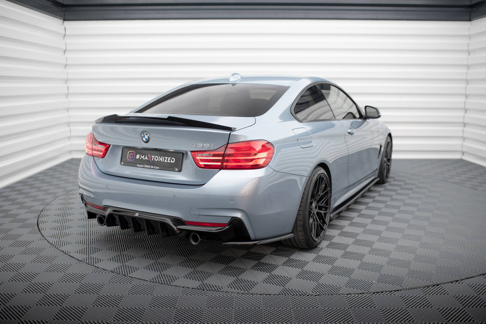 Lames De Pare-Chocs Arrière Latérales V.4 BMW 4 Coupe M-Pack F32 